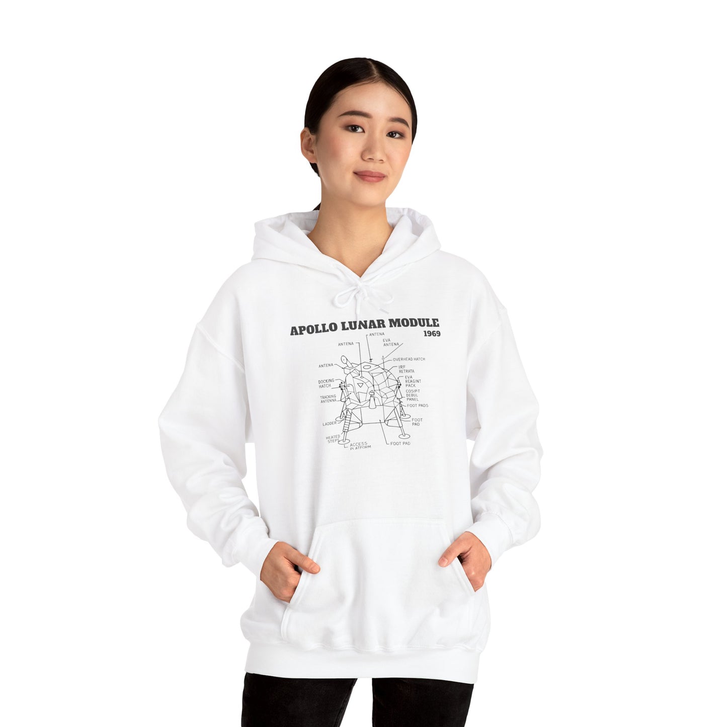 Apollo lunar module hoodie