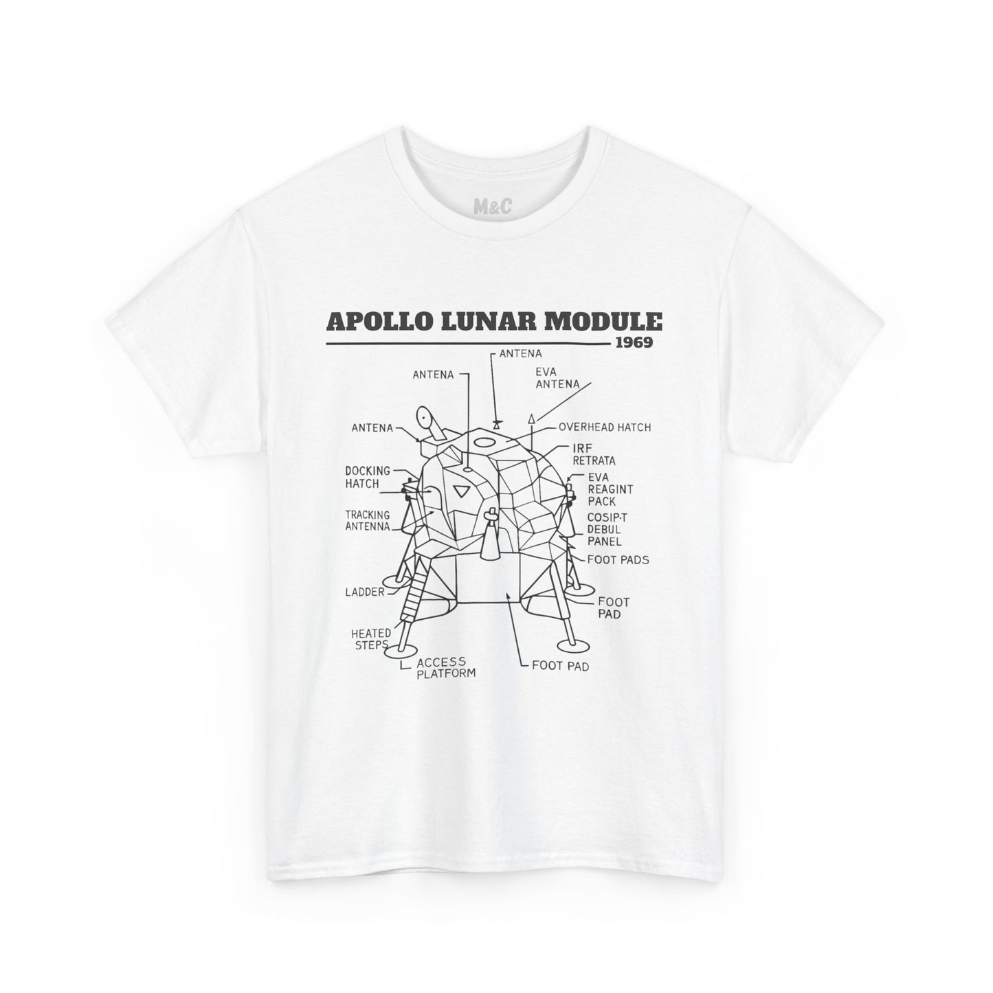 Apollo lunar module t-shirt
