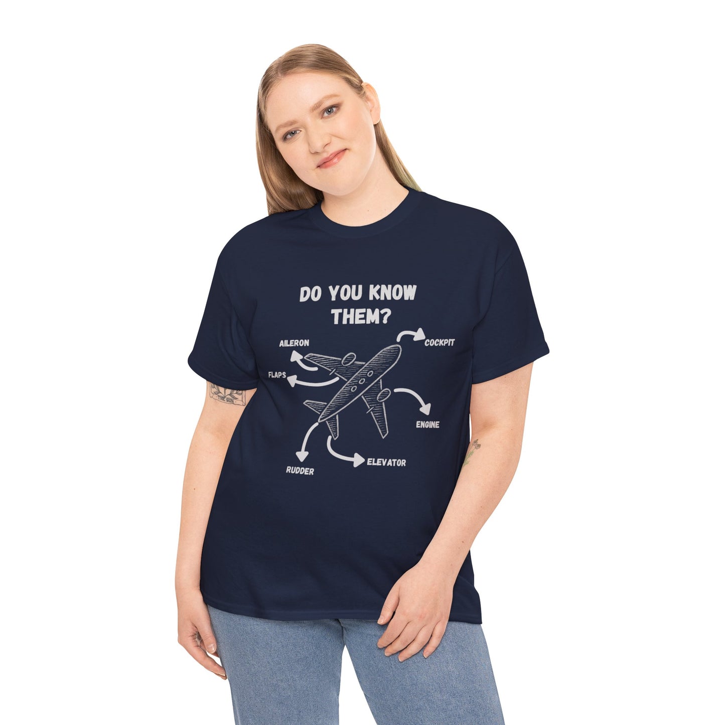 Parts of the plane t-shirt