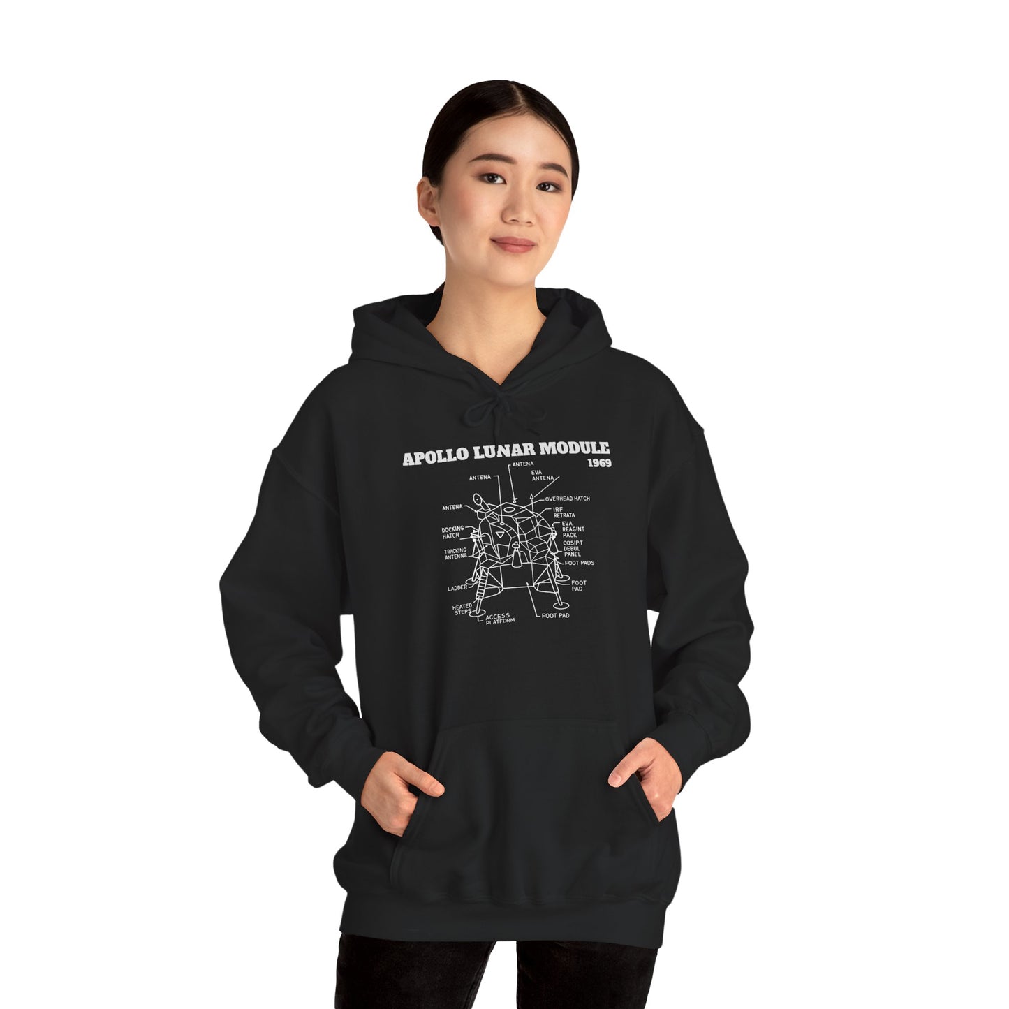 Apollo lunar module hoodie