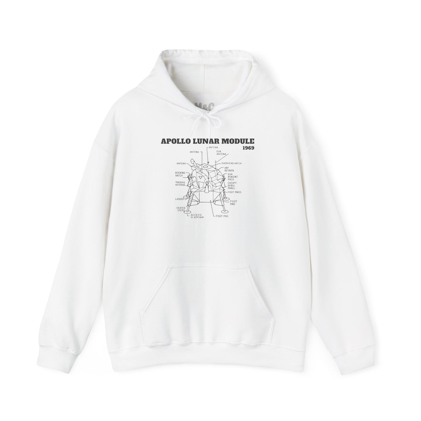 Apollo lunar module hoodie