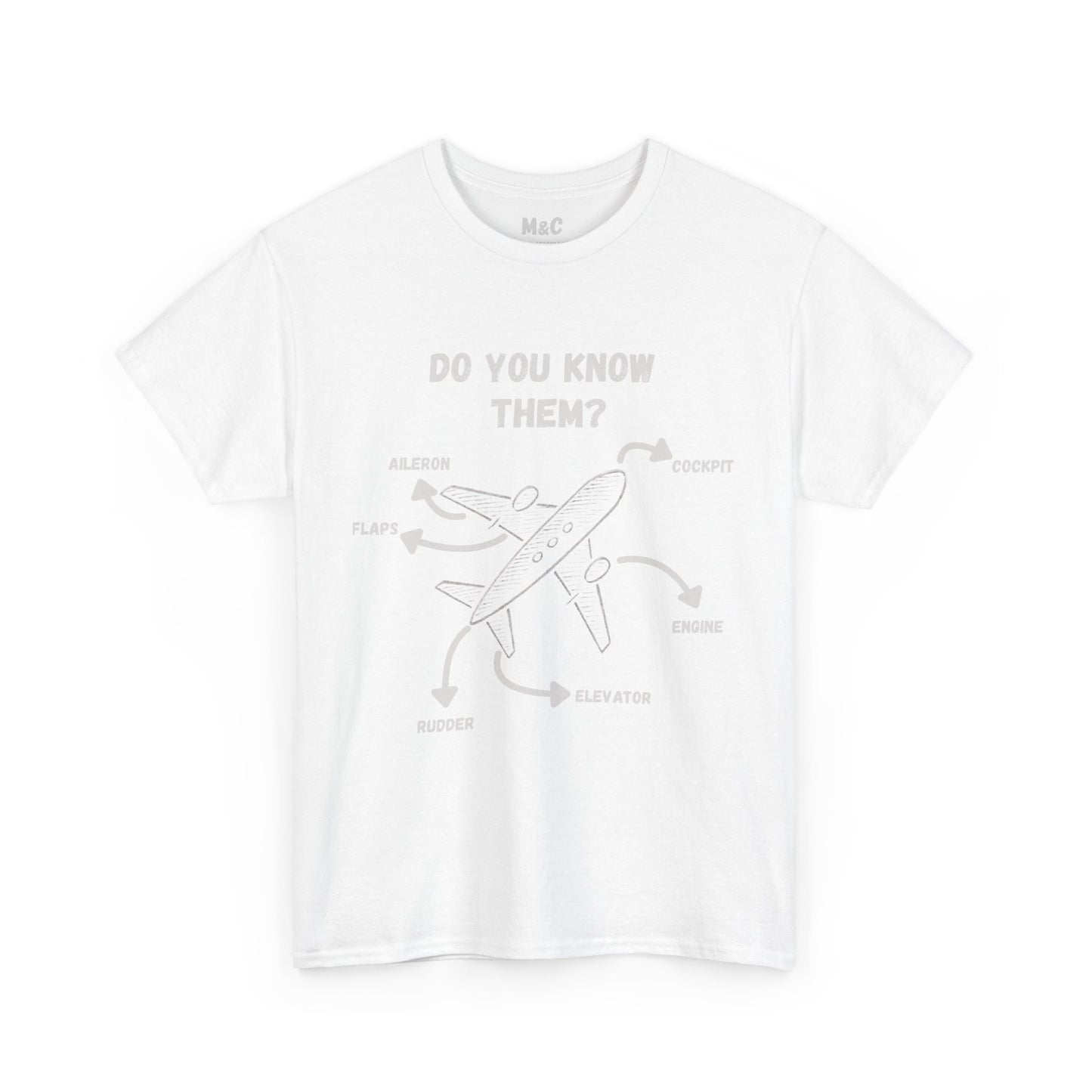 Parts of the plane t-shirt